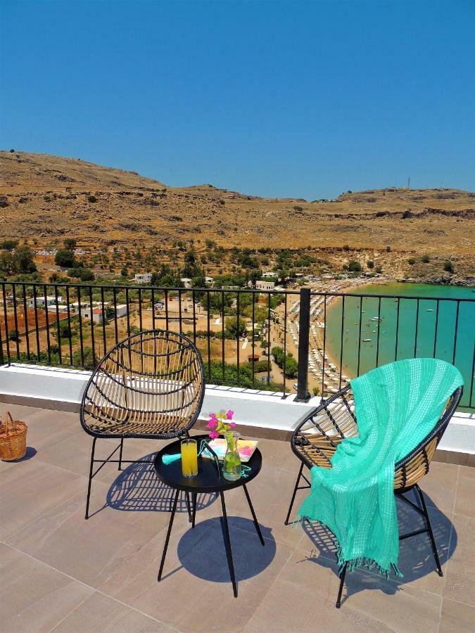 Lindos Aktaia Villa Exterior foto