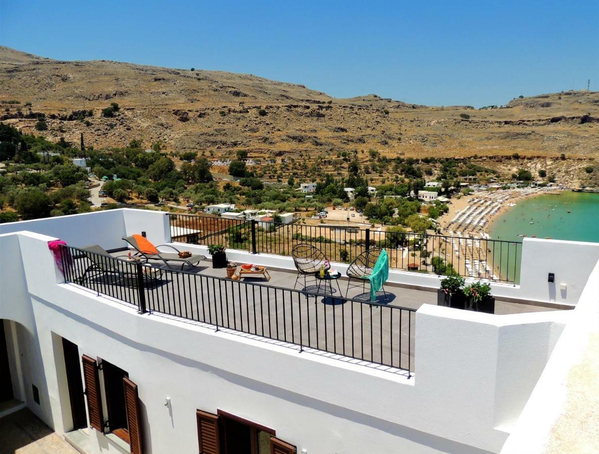 Lindos Aktaia Villa Exterior foto