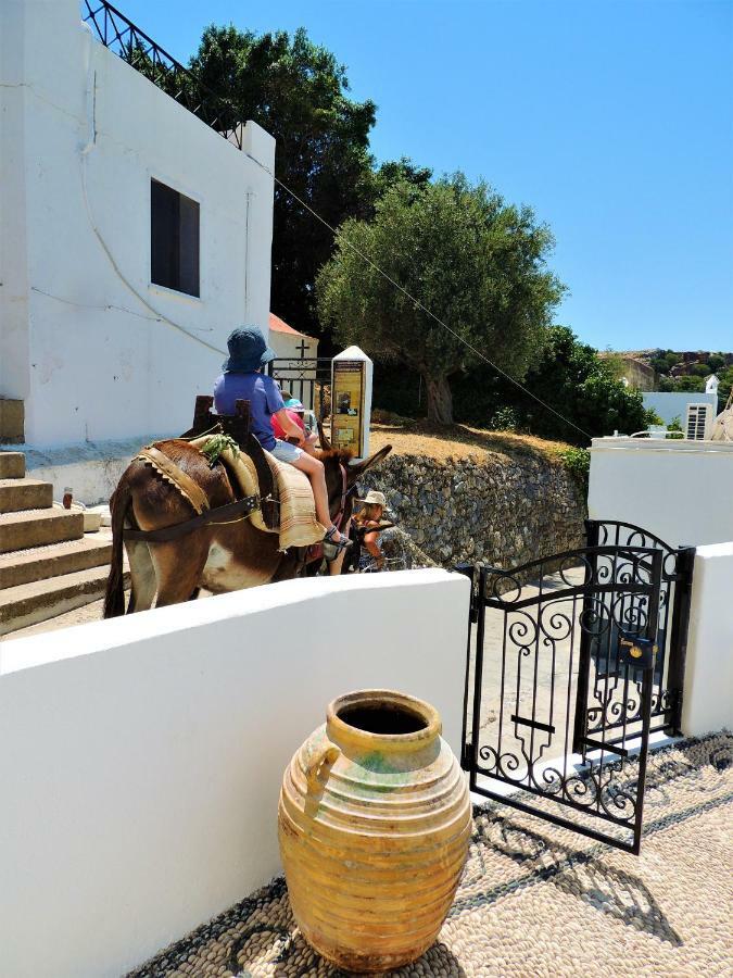 Lindos Aktaia Villa Exterior foto