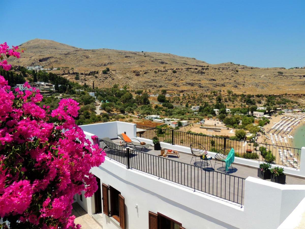 Lindos Aktaia Villa Exterior foto