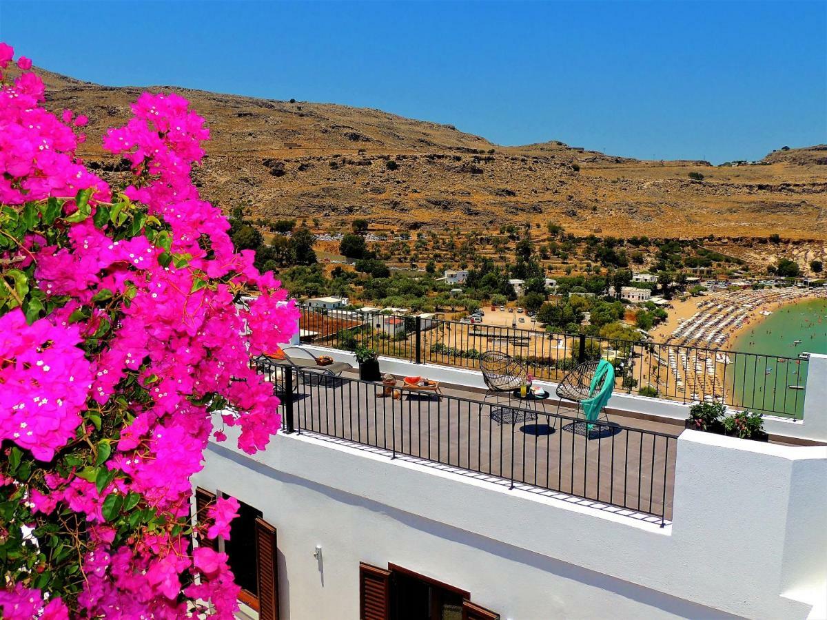 Lindos Aktaia Villa Exterior foto
