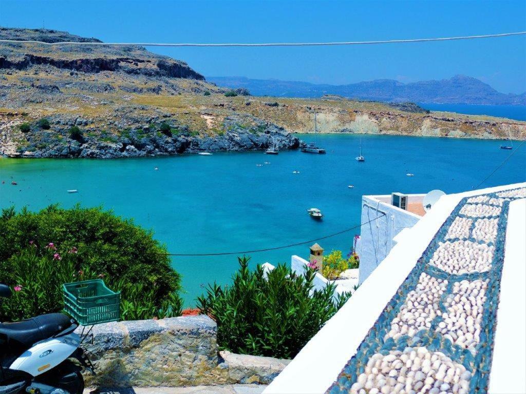 Lindos Aktaia Villa Exterior foto