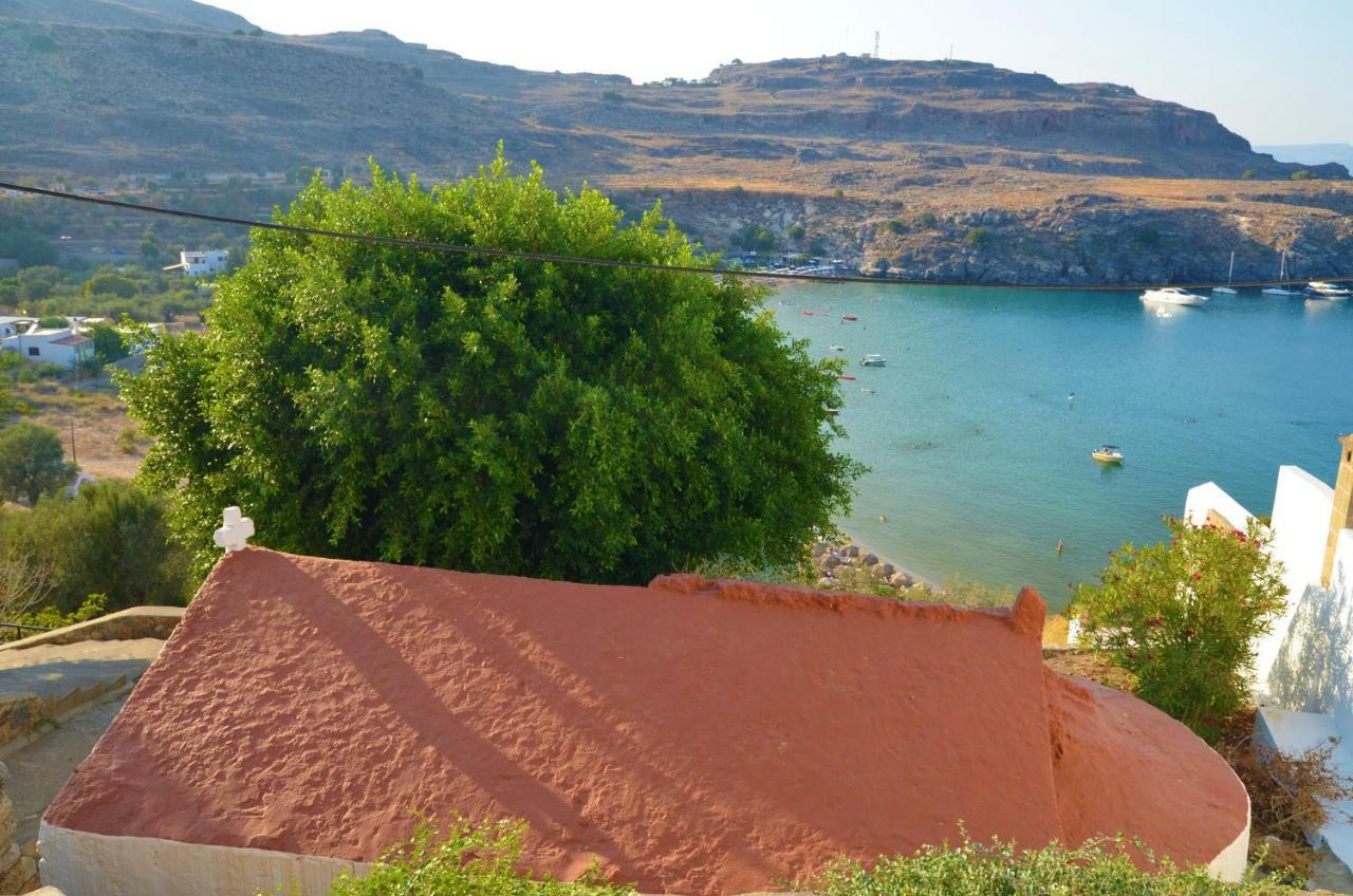 Lindos Aktaia Villa Exterior foto